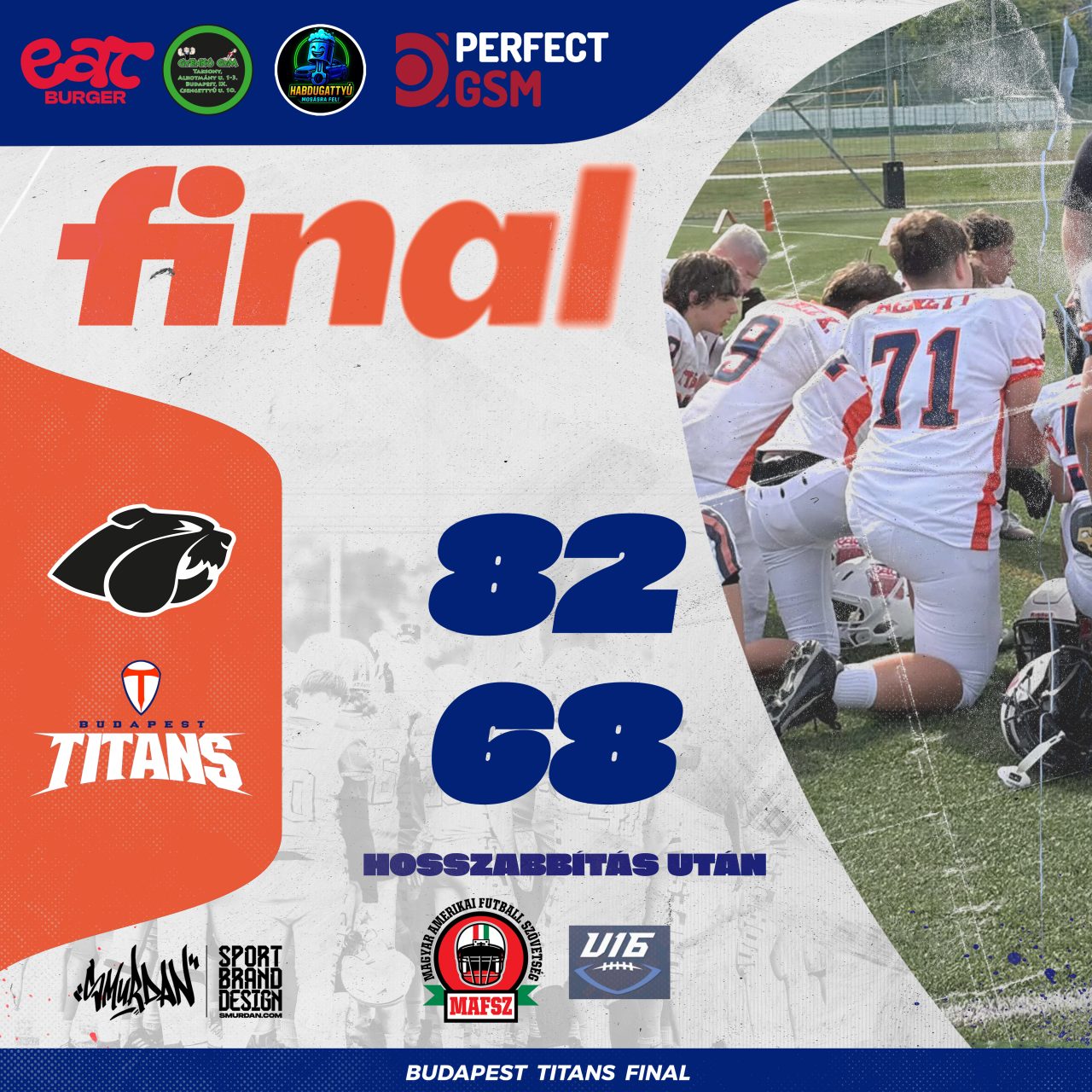 Pontzáporos csata Újpesten – nagyot küzdöttek U16-os Titánjaink
